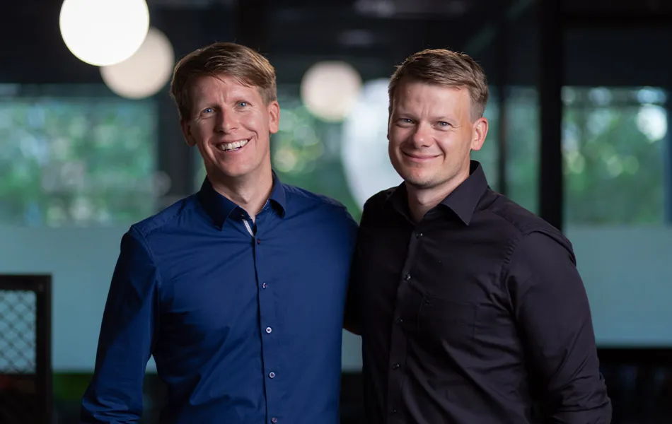 Stefan und Matthias von TutKit Stefan und Matthias von TutKit
