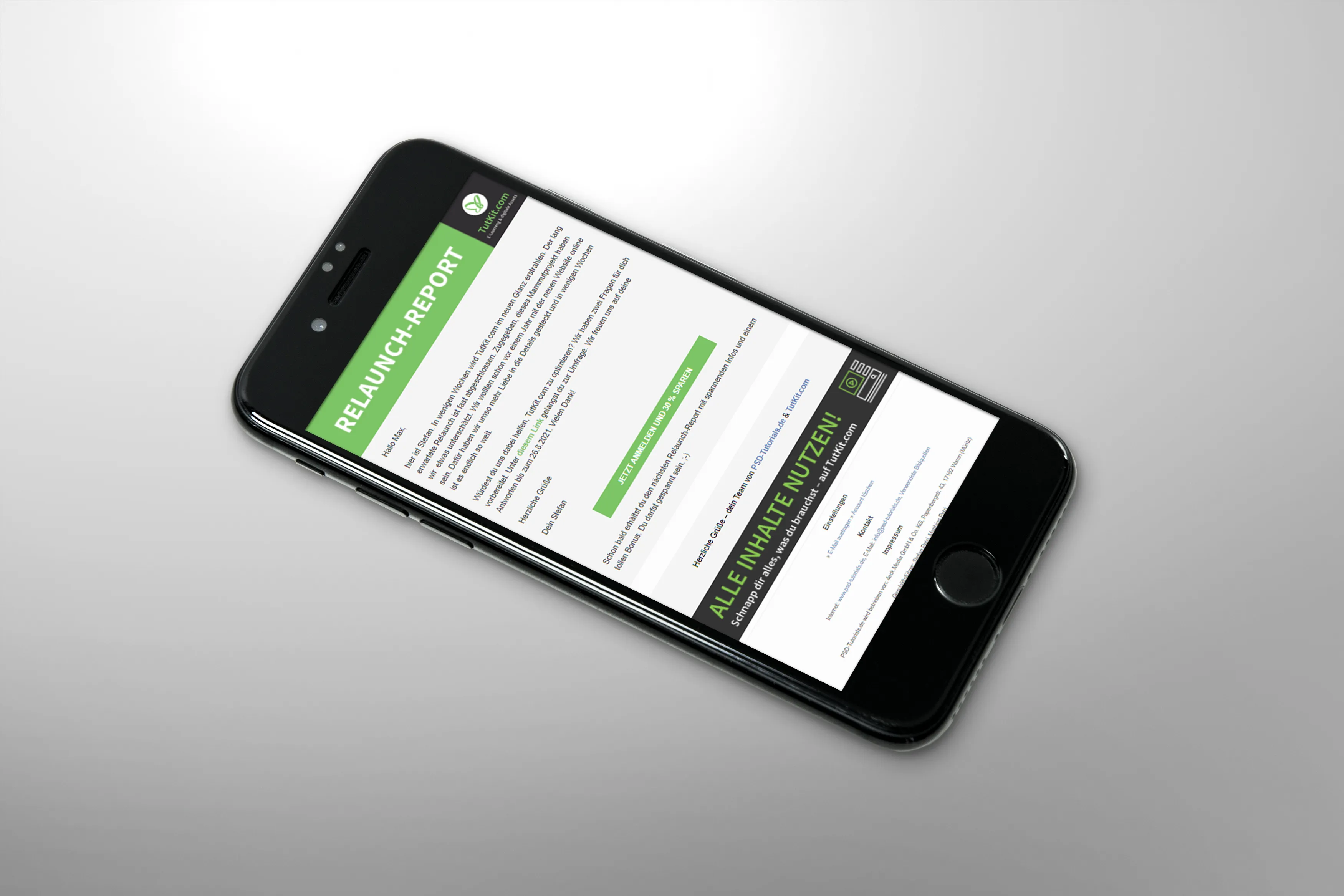 Newsletter von TutKit.com Newsletter von TutKit.com