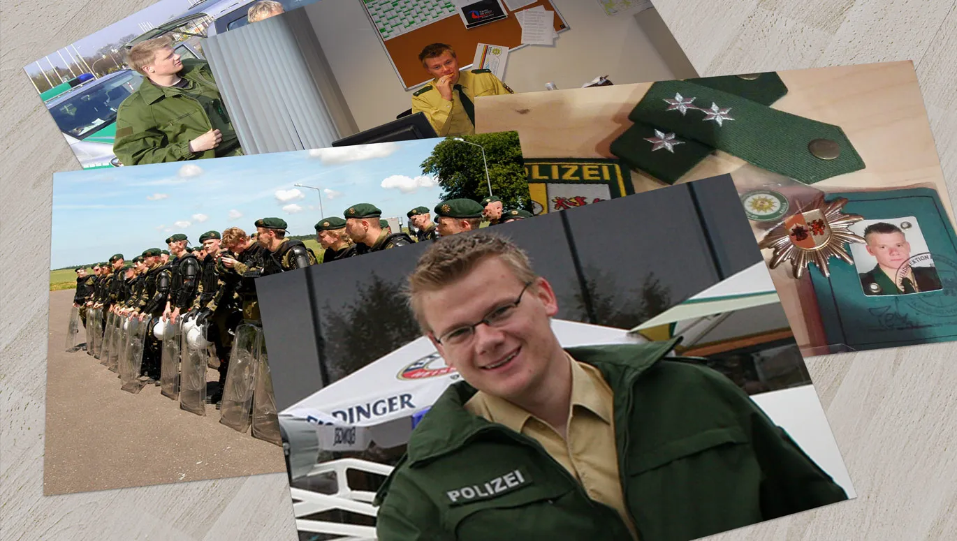 Einblicke in die Uniform-Zeit bei der Polizei Einblicke in die Uniform-Zeit bei der Polizei
