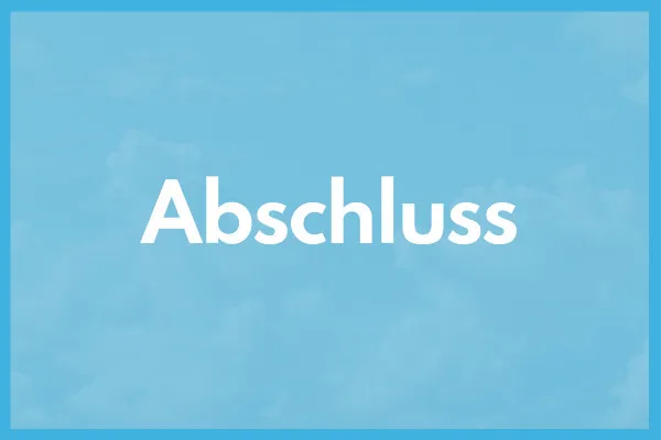 Telegram-Newsletter 9.2 | Abschluss
