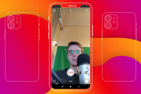 Instagram-Marketing: 11.2 | Durchführung des Live Streams