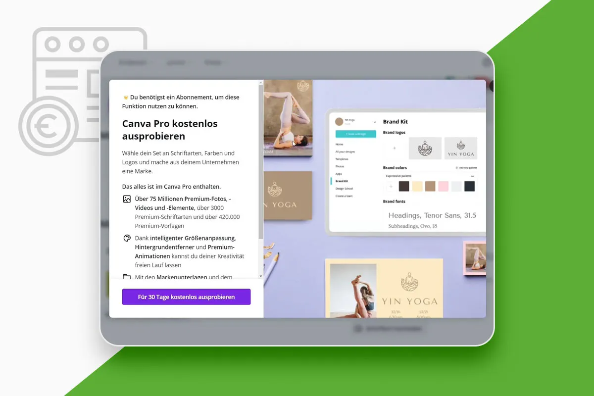 Content-Marketing: 14.6 | Canva individualisieren