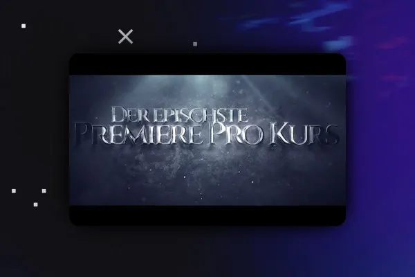 Premiere Pro-Tutorial: 1.2 | Das bin ich & daher meine Expertise