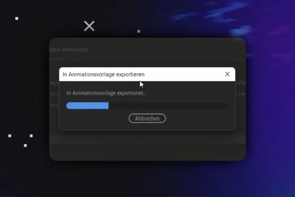 Premiere Pro-Tutorial: 3.7 | Animationsvorlage erstellen und exportieren