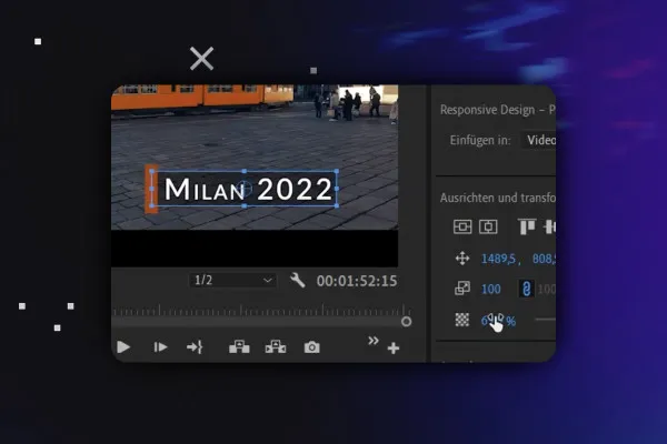 Premiere Pro-Tutorial: 3.6 | Fortgeschrittene Textanimation