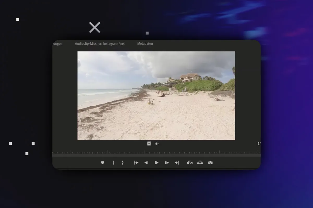 Premiere Pro-Tutorial: 4.5 | Generelle Vorarbeit mit Skalierungen und Farbkorrekturen für das Instagram Reel