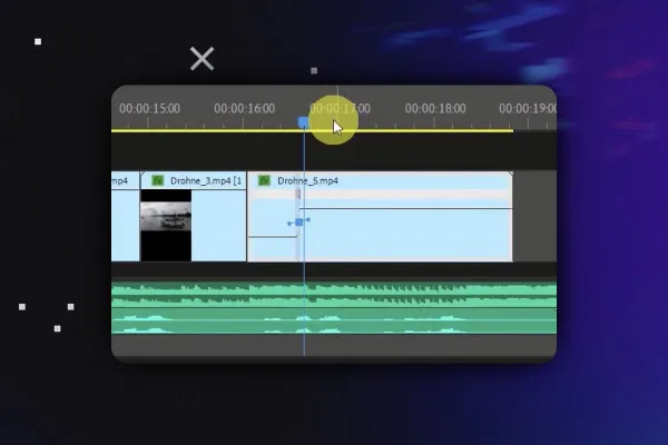 Premiere Pro-Tutorial: 4.8 | Arrangement der Clips Teil 2: Time Remapping Übergang