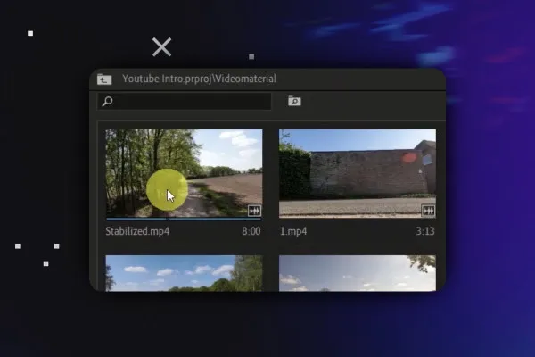 Premiere Pro-Tutorial: 6.2 | Verschachtelungen / Nests als übergeordnete Anordnung der Clips