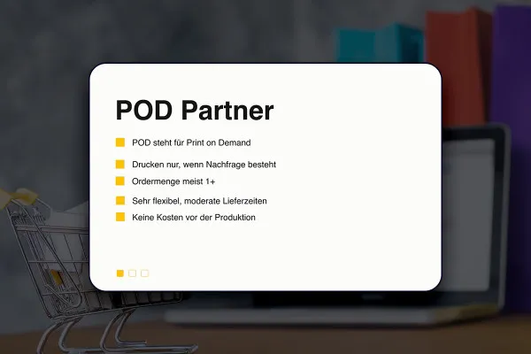 E-Commerce-Tutorial: 4.2 | Arten von Produktionspartnern Dropshipping, POD