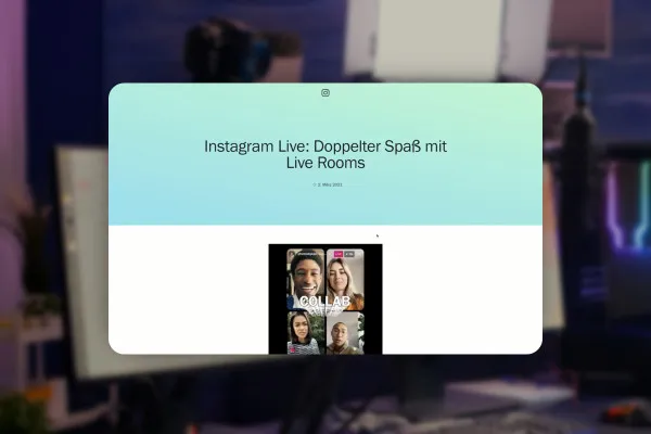 Livestreaming-Tutorial: 10.5 | Andere Livestreaming Plattformen Facebook Gaming TikTok Live Instagram Live