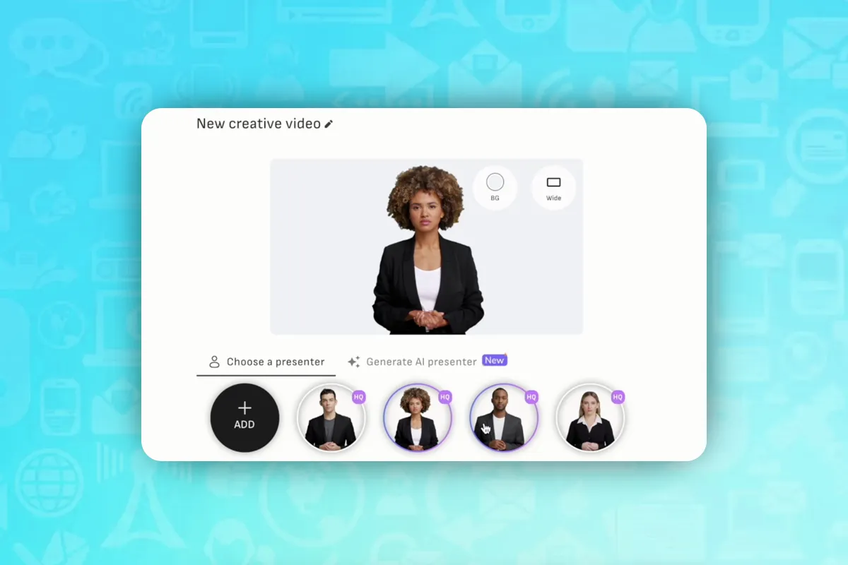 KI für Videos: 1.3 | D-id – digitale Menschen, Text-zu-Video