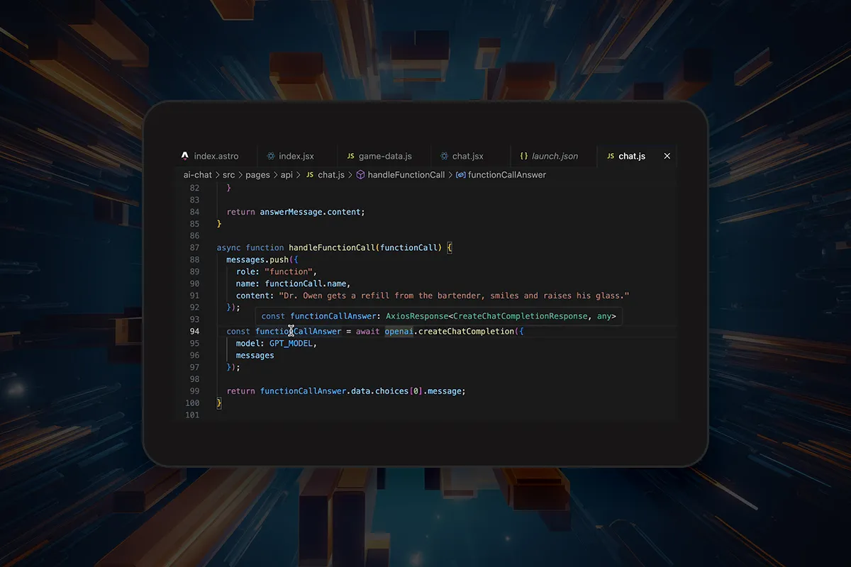OpenAI-API: 4.7 | Funktionsaufrufe: Bereitstellung des Ergebnisses