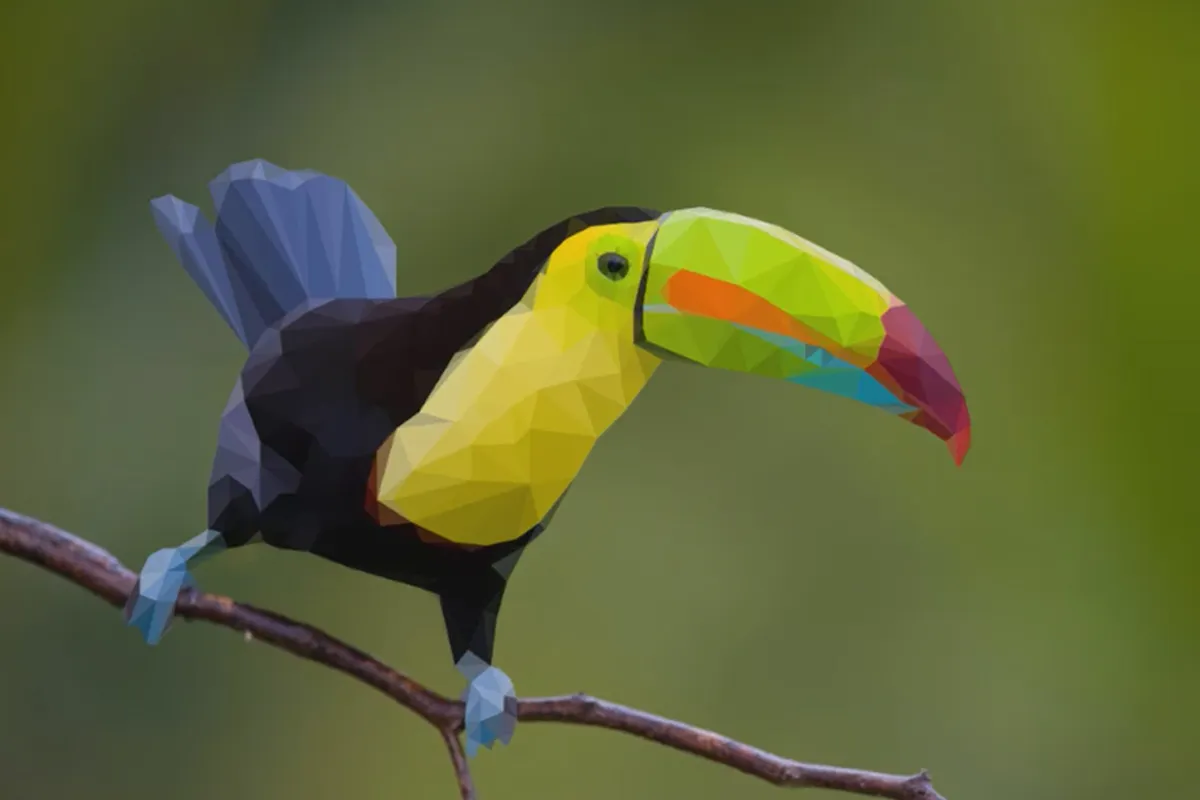 Der Low-Poly-Effekt in Photoshop