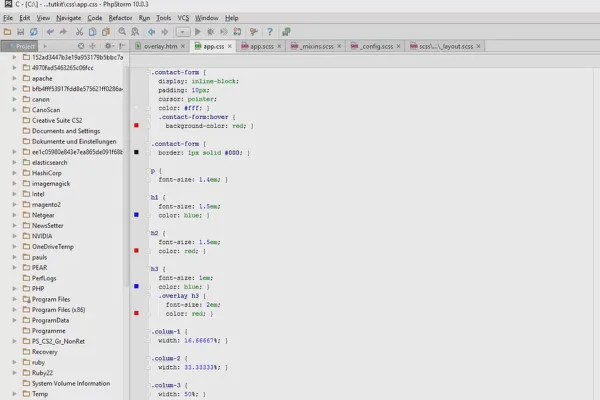 Modernes CSS mit Sass – 10 Der Elternelement-Selektor