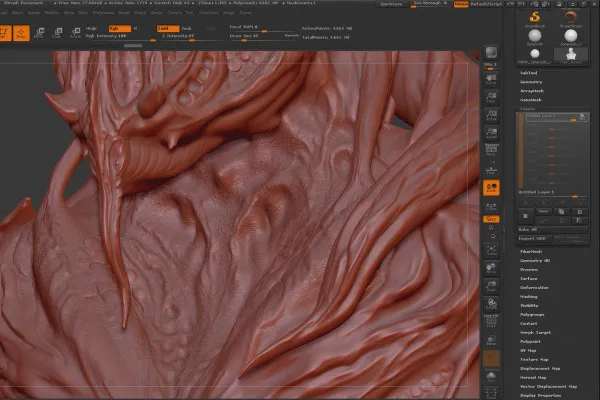 ZBrush für Einsteiger: 5.9 Layers/Morph Target