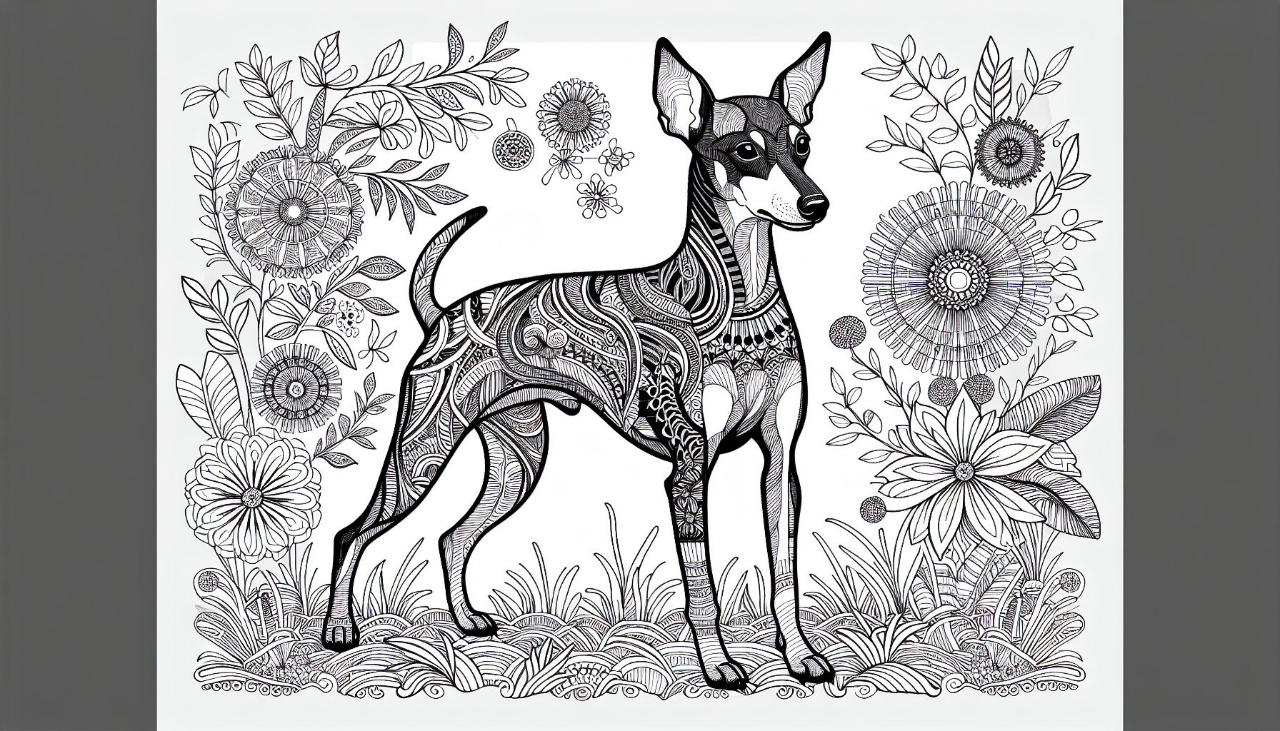 Der Pinscher Hund - Bild zum Herunterladen