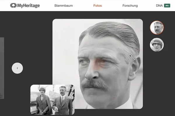 Bilder mit KI generieren und bearbeiten lassen: MyHeritage in der Anwendung