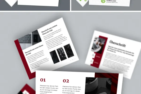Photoshop-Mockups für Präsentationsfolien im 4:3-Format: Workflow zum Einfügen