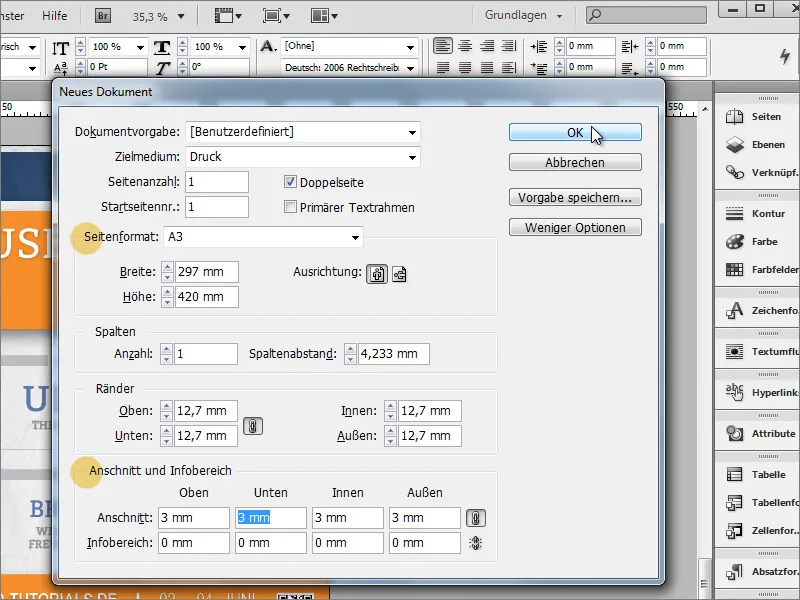 Plakat gestalten in Adobe InDesign - Teil 1: Strahleneffekt Plakat gestalten in Adobe InDesign - Teil 1: Strahleneffekt