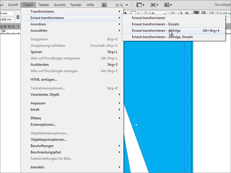 Plakat gestalten in Adobe InDesign - Teil 1: Strahleneffekt