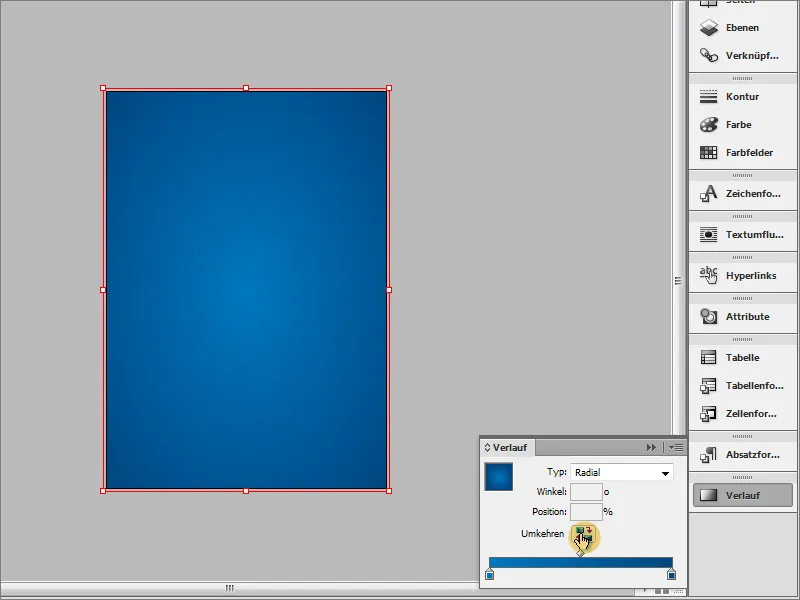 Plakat gestalten in Adobe InDesign - Teil 1: Strahleneffekt