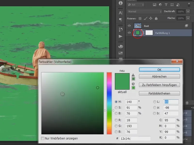 Photoshop-Composing - Das Orakel des Meeres - Teil 02: Boot freistellen und platzieren