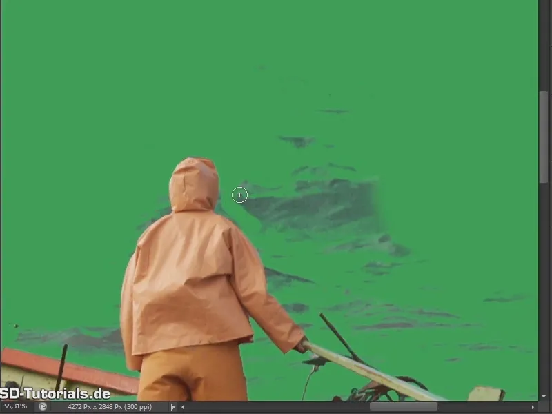 Photoshop-Composing - Das Orakel des Meeres - Teil 02: Boot freistellen und platzieren