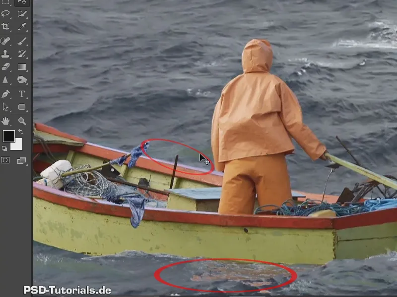 Photoshop-Composing - Das Orakel des Meeres - Teil 02: Boot freistellen und platzieren