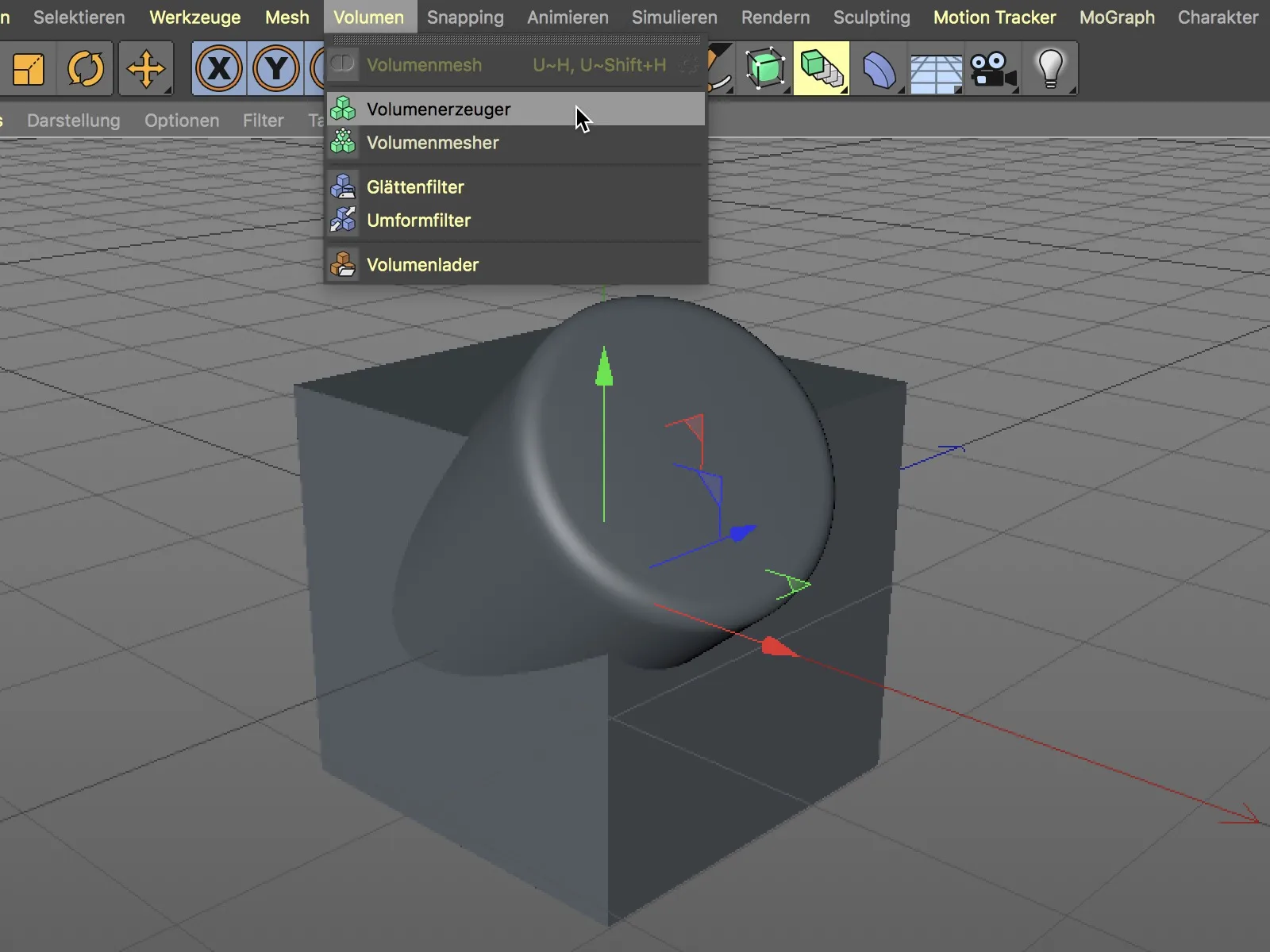 Neu in Release 20 – Volumenbasiertes Modelling mit OpenVDB Neu in Release 20 – Volumenbasiertes Modelling mit OpenVDB