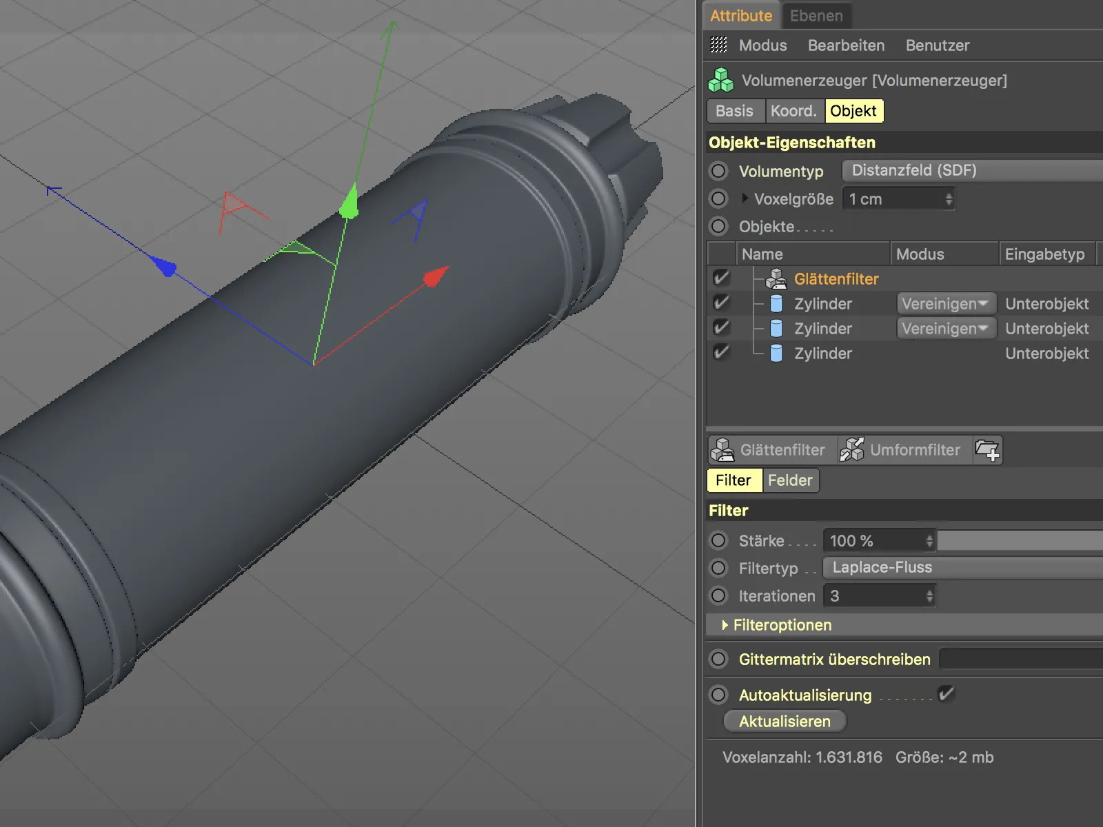 Neu in Release 20 – Volumenbasiertes Modelling mit OpenVDB