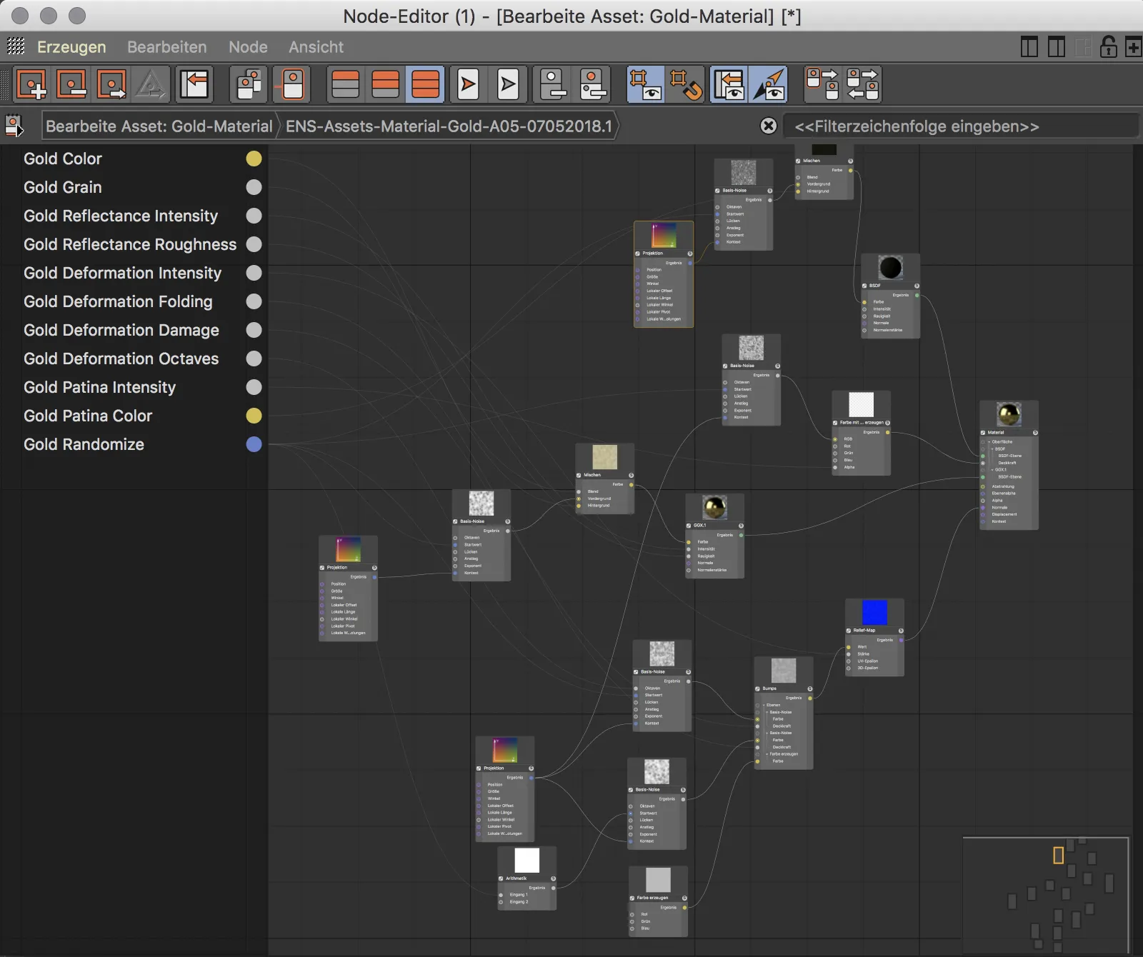 Neu in Release 20 – Node-basierte Materialien