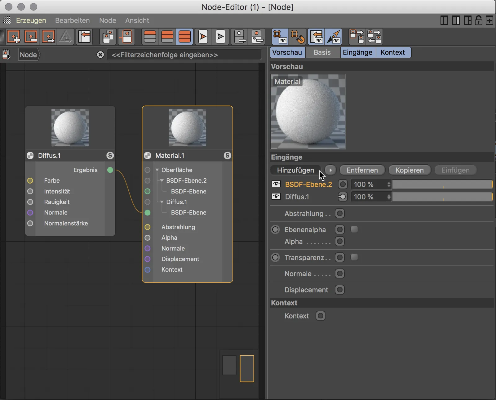 Neu in Release 20 – Node-basierte Materialien