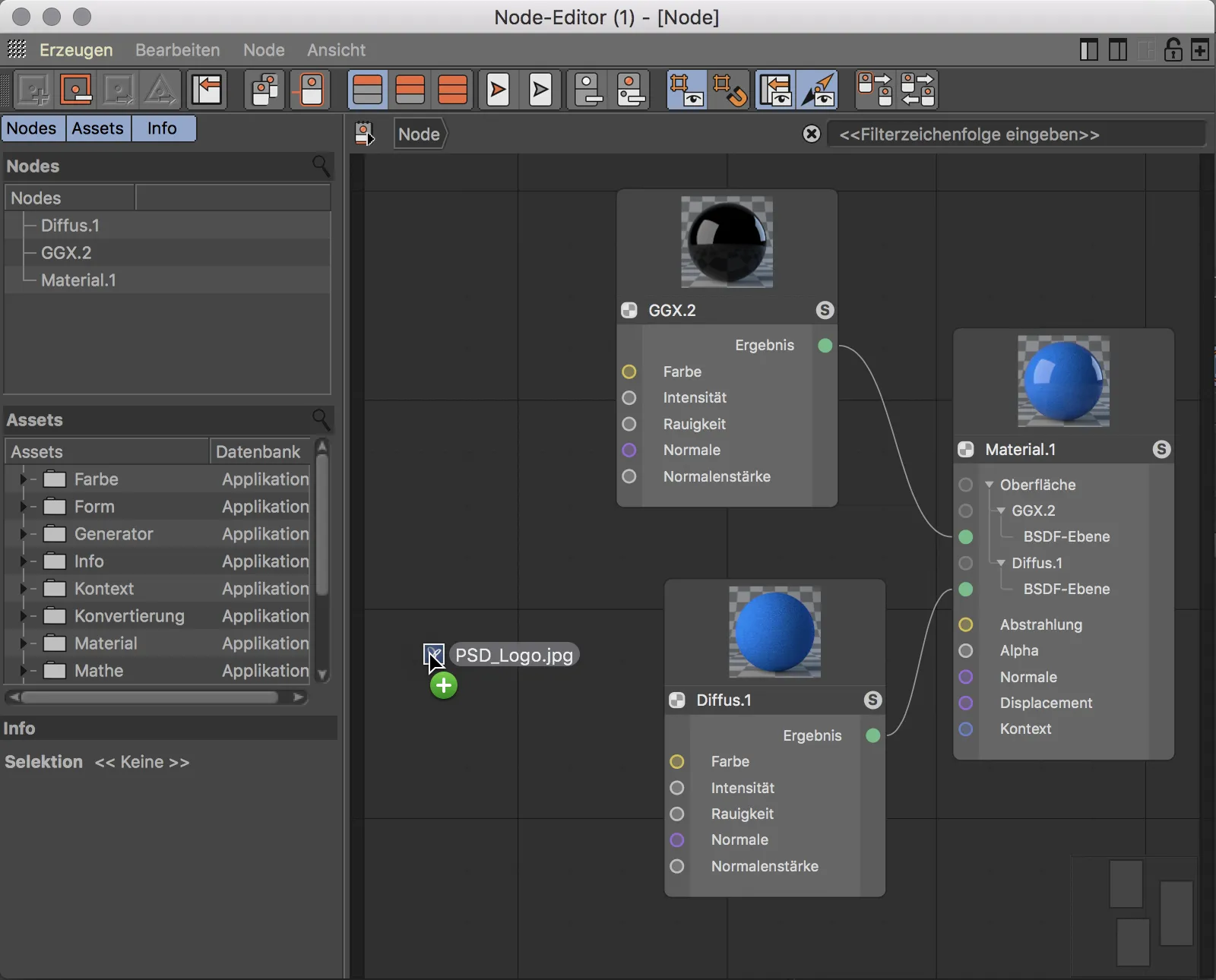 Neu in Release 20 – Node-basierte Materialien