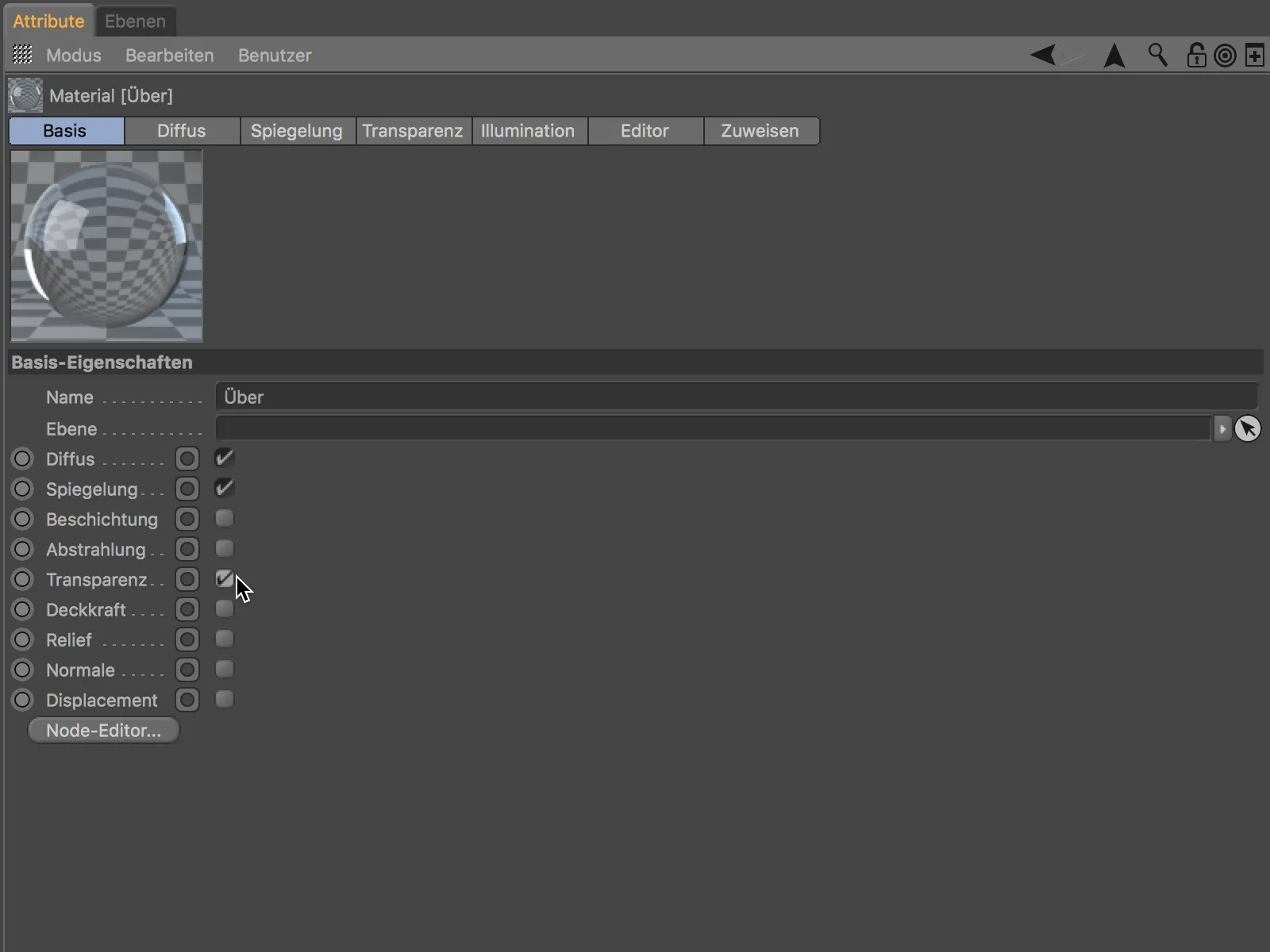 Neu in Release 20 – Node-basierte Materialien