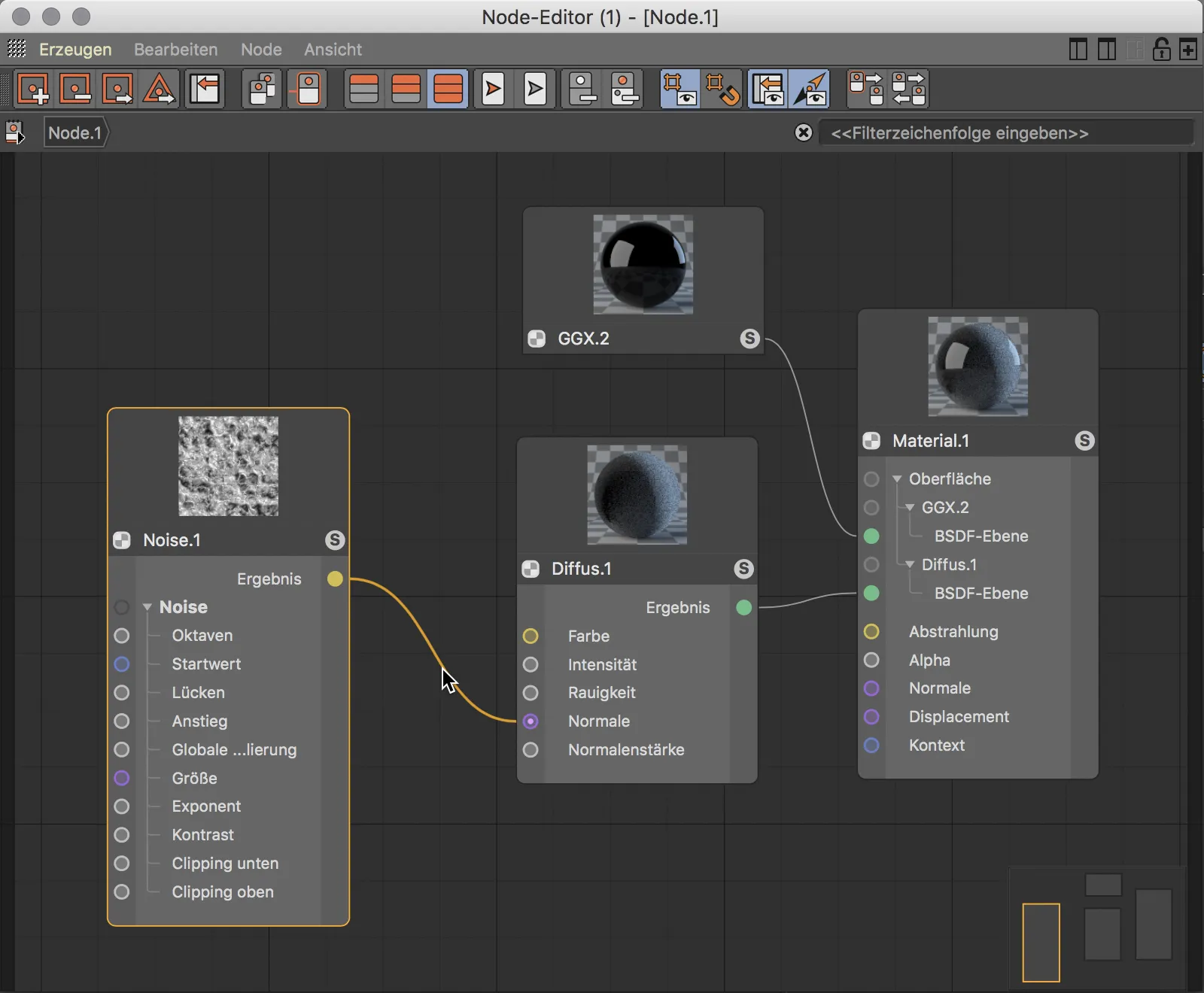 Neu in Release 20 – Node-basierte Materialien
