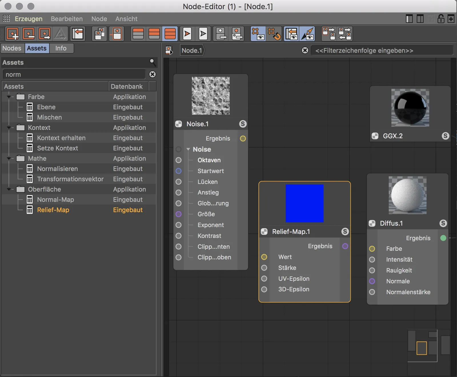 Neu in Release 20 – Node-basierte Materialien