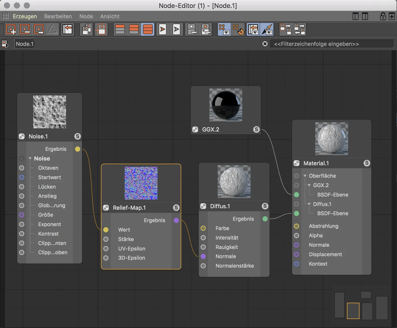 Neu in Release 20 – Node-basierte Materialien