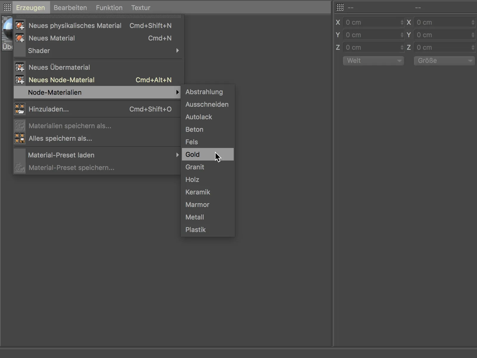 Neu in Release 20 – Node-basierte Materialien