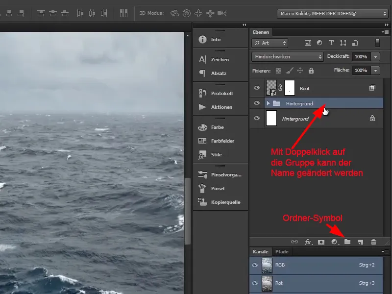 Photoshop-Composing - Das Orakel des Meeres - Teil 03: Lampe freistellen