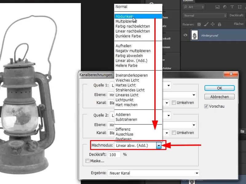 Photoshop-Composing - Das Orakel des Meeres - Teil 03: Lampe freistellen