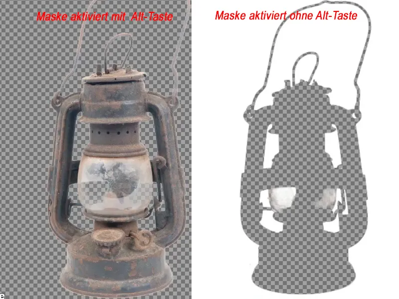Photoshop-Composing - Das Orakel des Meeres - Teil 03: Lampe freistellen