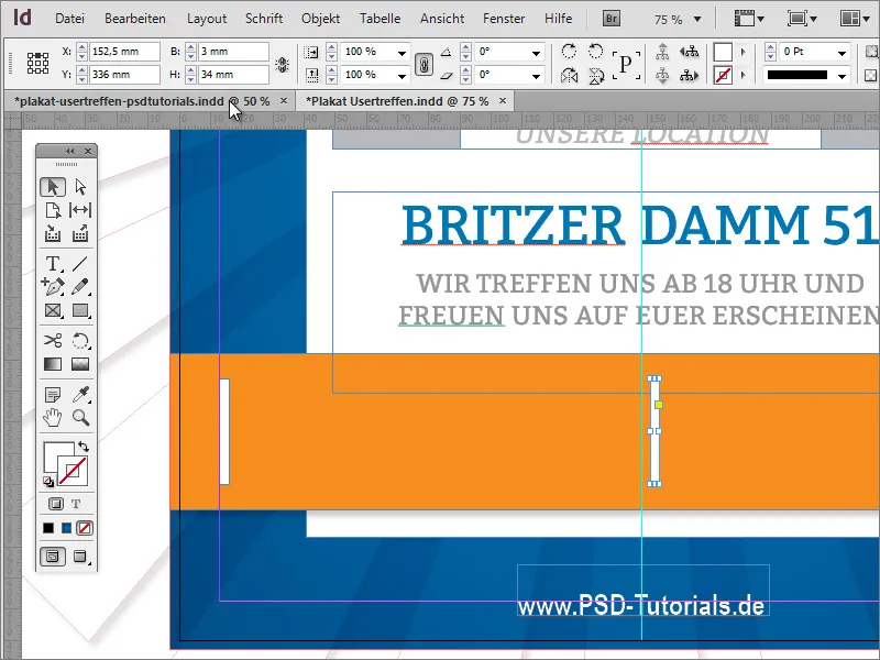 Plakat gestalten in Adobe InDesign - Teil 3: Texte einpflegen