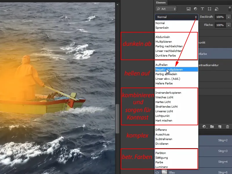 Photoshop-Composing - Das Orakel des Meeres - Teil 04: Lampe freistellen und zum Leuchten bringen