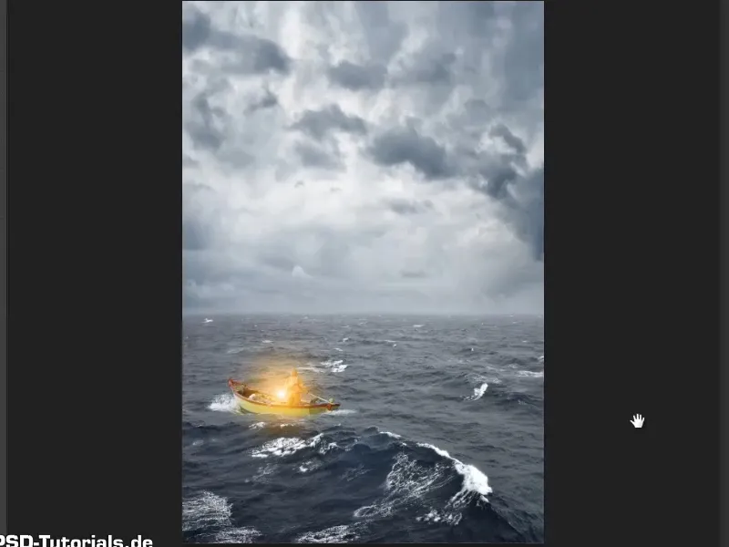 Photoshop-Composing - Das Orakel des Meeres - Teil 04: Lampe freistellen und zum Leuchten bringen