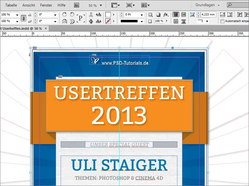 Plakat gestalten in Adobe InDesign - Teil 4: QR-Code und Texturen erstellen