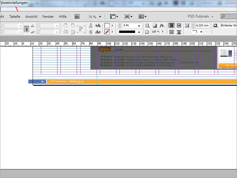 Tipps & Tricks zu Adobe InDesign: Montagefläche vergrößern