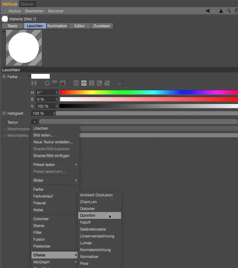 Neu in Release 18 – Seifenblasen mit dem Dünnfilm-Shader