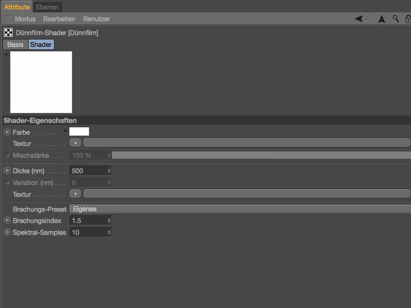Neu in Release 18 – Seifenblasen mit dem Dünnfilm-Shader
