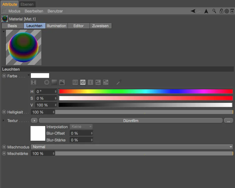 Neu in Release 18 – Seifenblasen mit dem Dünnfilm-Shader