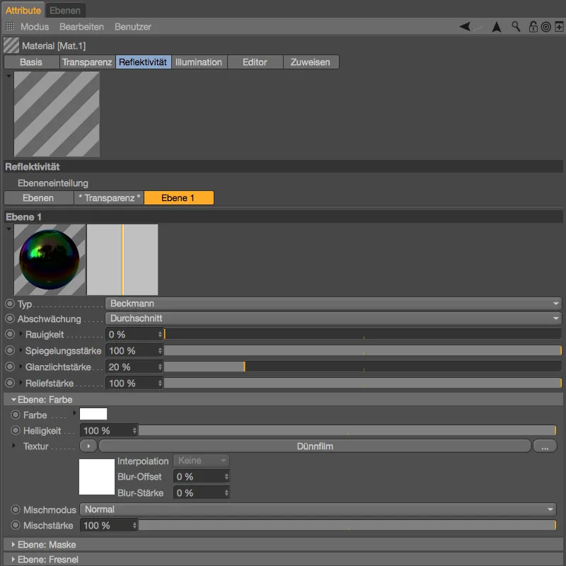 Neu in Release 18 – Seifenblasen mit dem Dünnfilm-Shader